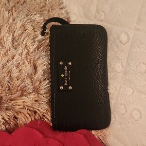 Kate Spade Black Wristlet